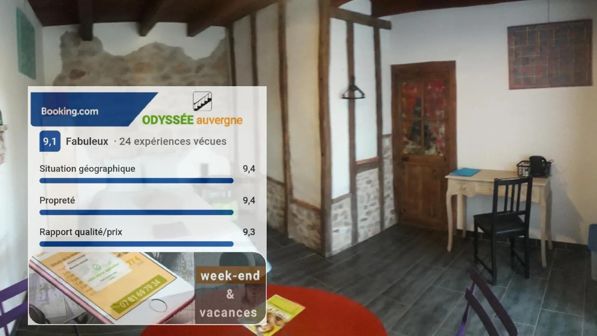 Guest house Odyssee Vallon-en-Sully